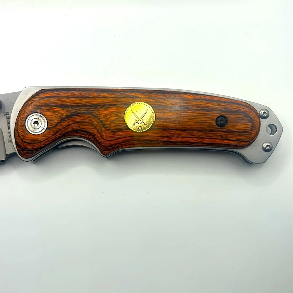 Falkner American Mint - African Wildlife Knife #3 - Lion Engraving